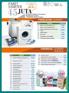 paket usaha laundry