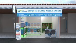 TEMPAT SABUN ISI ULANG