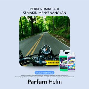 deterjen dan parfum helm