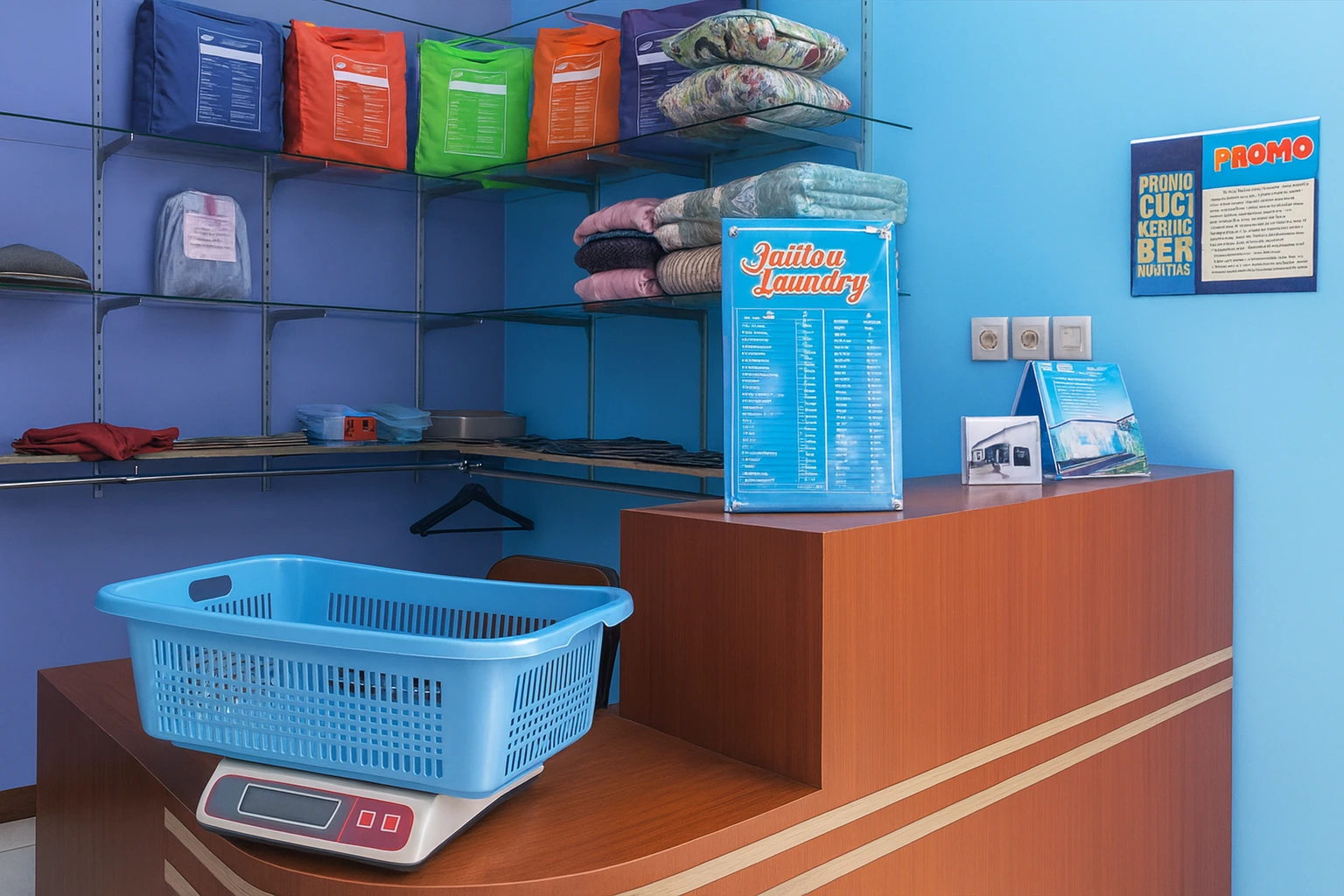 Paket Usaha Laundry Orchidbrand 4