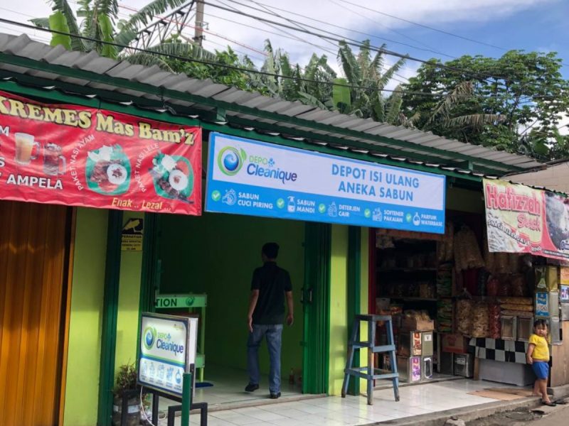 TEMPAT SABUN ISI ULANG