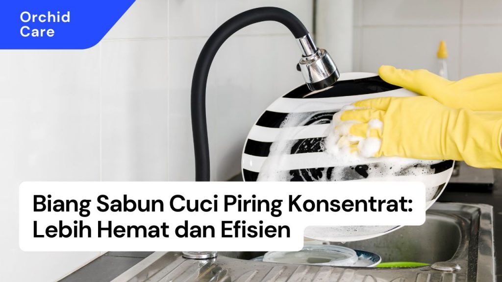 Biang Sabun Cuci Piring Konsentrat: Lebih Hemat dan Efisien
